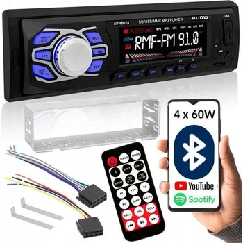 Autorádio Autorádio MP3 USB micro SD BLUETOOTH FM AM