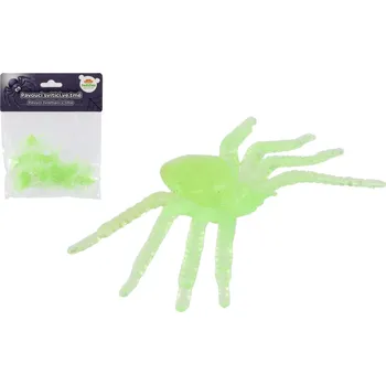 svítící plastoví pavouci do tmy 20 ks