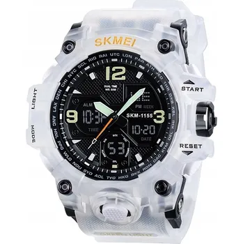 Hodinky PÁNSKÉ HODINKY SKMEI, bílé, MODEL 2024, silné