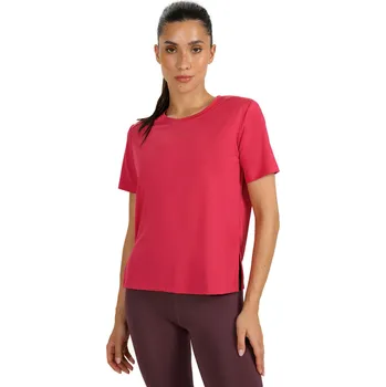 Dámská móda Dámské tréninkové triko s krátkým rukávem 4F-TSHIRT FNK F1517-WAW25TFTSF1517-54S-PINK Růžová L