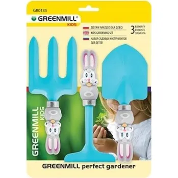 Sada nářadí Greenmill Sada dětského nářadí s králíčkem GR0135 - modrá