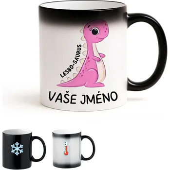 GRAVENO Magický hrnek Lesbo-Saurus