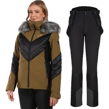 Dámský lyžařský komplet Lin KHK 34 + Rhea BLK 36