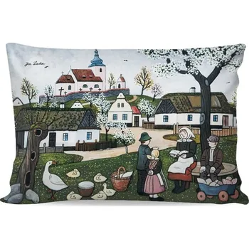 Matějovský Josef Lada povlak na polštářek 33 x 50 cm, jaro