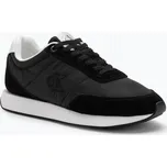 Dámské boty Calvin Klein YW0YW01990 Retro Runner Lace Up Nylon MG black/bright white