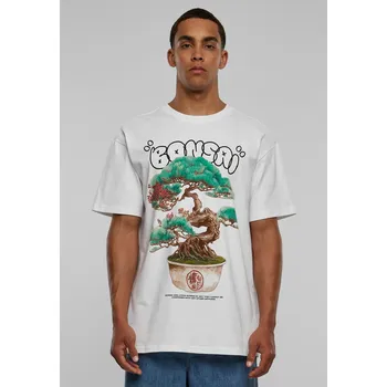 Pánské tričko Bonsai Heavy Oversize Tee bílé Mister Tee bílá 2541393