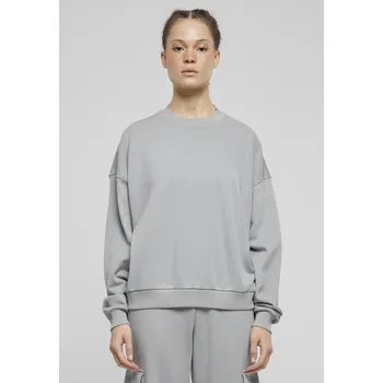 Dámské oblečení Dámská mikina Oversized Terry světle asfaltová Urban Classics šedá 2906552