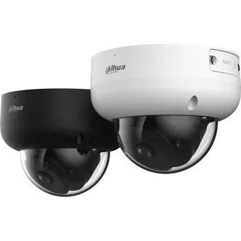 DAHUA TECHNOLOGY Dahua IPC AI-Lite 4Mpix 30fps dome 2,1mm (180st) 2688x1520 WDR IR15m AI analytiky ePTZ mikrofon černá