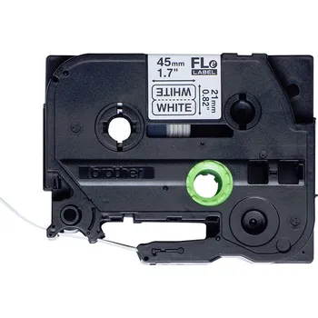 Počítač BROTHER praporky nelaminované FLE2511 černá-bílá 21mm