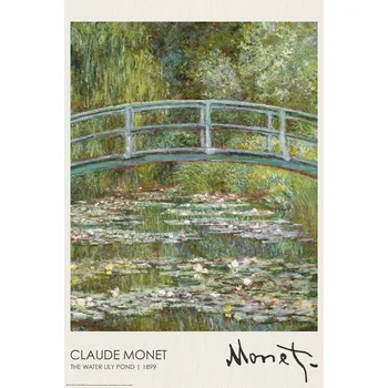 Plakát Plakát, Obraz - The Water Lily Pond (1899)