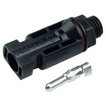 držák na solární panel FVE Konektor pro solární panely MC4-M na panel - male