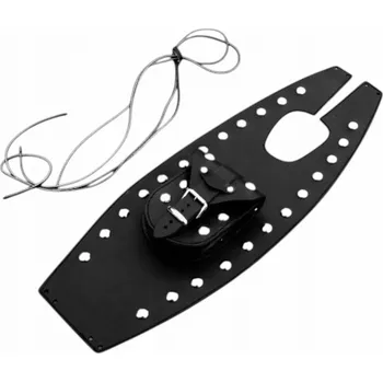 Zavazadlo na motocykl Kožený pás na nádrž s cvočky pro Suzuki Intruder VS 800