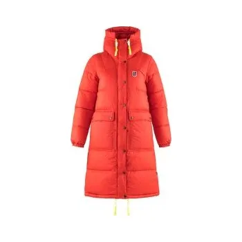 Fjällräven Expedition Long Down Parka Women True Red červená M