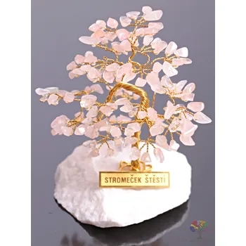 Drahý kámen Magieprirody.cz Růženínový stromeček štěstí 9 cm - R4 - #87