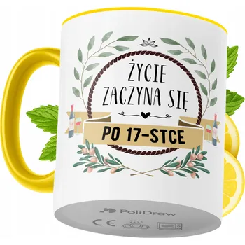 Hrnek Polidraw Hrnek Polidraw Narozeniny17 keramika 330 ml