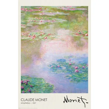 Plakát Plakát, Obraz - Water Lilies (1907)