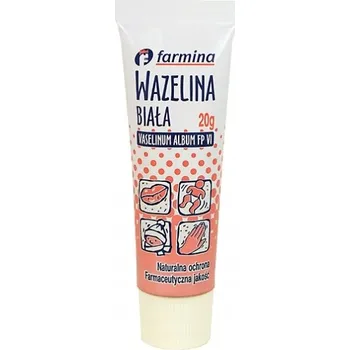 Tělový krém Farmina Bílá vazelína v krému, 20 g