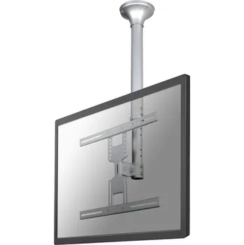 Monitor Neomounts FPMA-C400SILVER Flat Screen Ceiling Mount (Height: 64-104 cm) Silver