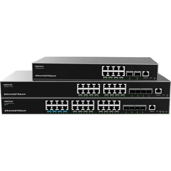 Switch Grandstream GWN7813P Layer 3 Managed Network PoE Switch, 24 portů 4 SFP+