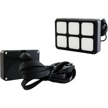 Autopojistky Sada 6 vypínačů s ovladačem obvodu a pojistkami, 12 V, 600 W