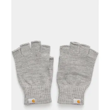 Rukavice Carhartt WIP Mitten (grey heather) S-M, šedá