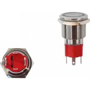 vypínač Vypínač 304SS 10A 19mm ON-OFF oranžový