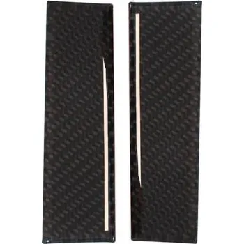 Tuning Nálepka s karbonovým vzorem na panel CD, levá a pravá, Ford Mustang 15-19