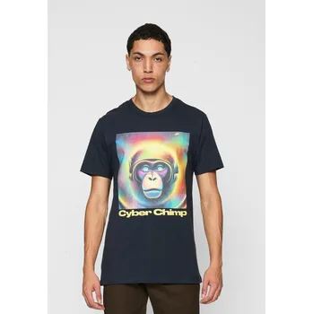 Pánské tričko Cyber Chimp Tee námořnictvo Mister Tee šedá 2539227