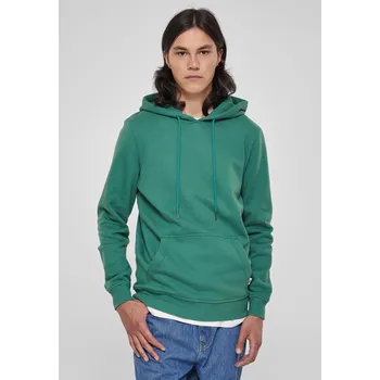 Pánská móda Bio Basic Hoody list Urban Classics zelená 2546922