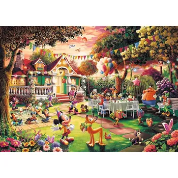 Puzzle trefl puzzle narozeninová oslava mickey mouse 1000 dílků premium plus