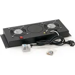 Triton 19" Vent. jednotka 220V/30W 4U 2xFAN+Term vertikální