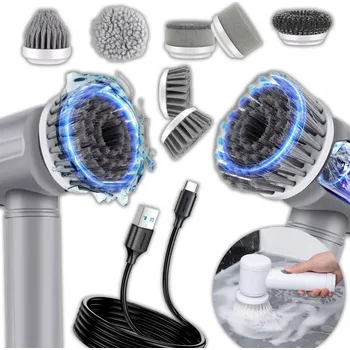 mop ELEKTRICKÝ MOP A KARTÁČ NA ČIŠTĚNÍ 8V1, AKUMULÁTOROVÝ, MULTIFUNKČNÍ