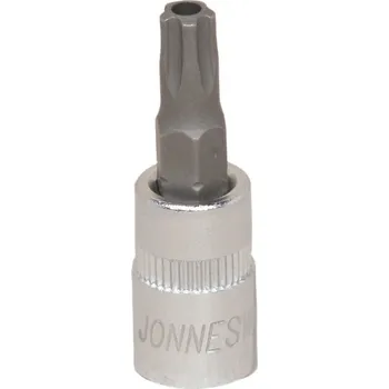 Gola hlavice Zástrčná hlavice Torx s otvorem, 1/4", 5hranná, velikost TS10 - JONNESWAY S08H2TS10