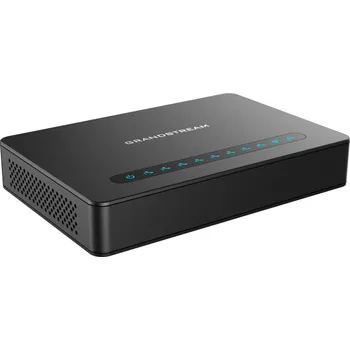 Stolní telefon Grandstream HT818 analogový převodník 8x FXS, 2 SIP účty, 2x Gbit LAN, NAT router, 3-cestná konf., auto-provisio.