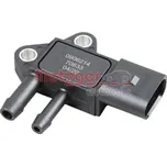 Senzor, tlak výfukového plynu METZGER 0906214