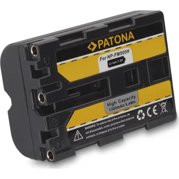 PATONA baterie pro foto Sony NP-FM500 1300mAh