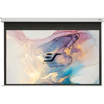 Projekční plátno ELITE SCREENS plátno elektrické motorové stropní 100" (254cm) 4:3 152,4×203,2cm MaxWhite FG 8" drop