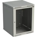 Solarix rozvaděč nástěnný SENSA 15U 600mm, šedá RAL 7035, SENSA-15U-66-11-G