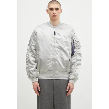 Pánská bunda Bomber bunda Alpha Industries MA-1 UV, XL, šedá, 09X