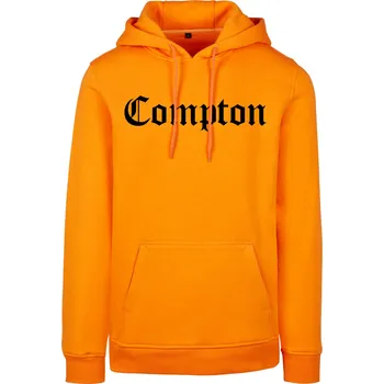 Pánská mikina Compton Hoody rajská oranžová Mister Tee oranžová 2543618