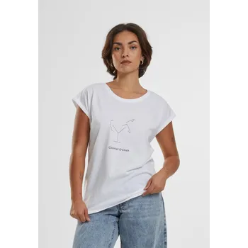 Pánské oblečení Ladies Cocktail O'Clock Tee bílé Mister Tee šedá 2854312