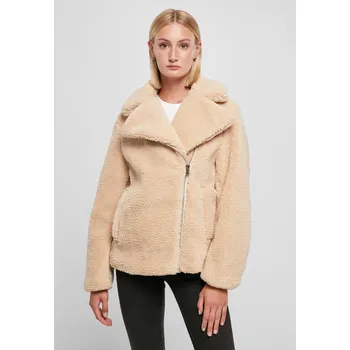 Dámská bunda Sherpa Biker Unionbéžová Urban Classics krémová 2547020