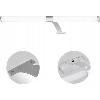 Nástěnné svítidlo Nástěnné svítidlo Briloner bílé, integrovaný LED zdroj 9 W