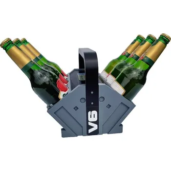 Stojan na víno IK3D Nosič na pivo V6 6 Lahví
