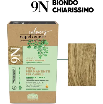 Barva na vlasy Helan Přírodní barva na vlasy 125ml Barva: Velmi světlá blond 9N