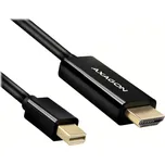 AXAGON adaptér z Mini DisplayPort na HDMI 1.4 RVDM-HI14C2 4k30Hz 1,8m