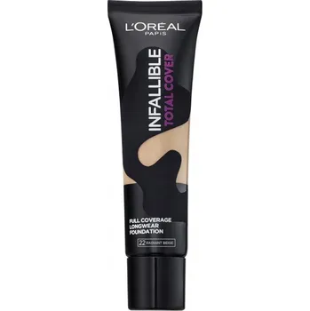 Make-up L'Oréal Infallible Total Cover 22 Radiant Beige podkladová báze na obličej