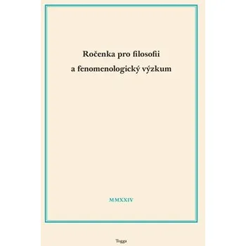 Ročenka pro filosofii a fenomenologický výzkum 2024