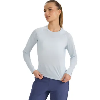 Dámské běžecké triko s dlouhým rukávem 4F-LONGSLEEVE FNK F415-WAW25TFLOF415-34S-LIGHT BLUE Modrá S
