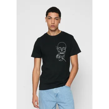 Pánské tričko Černé tričko Skull One Line Mister Tee černá 2543529